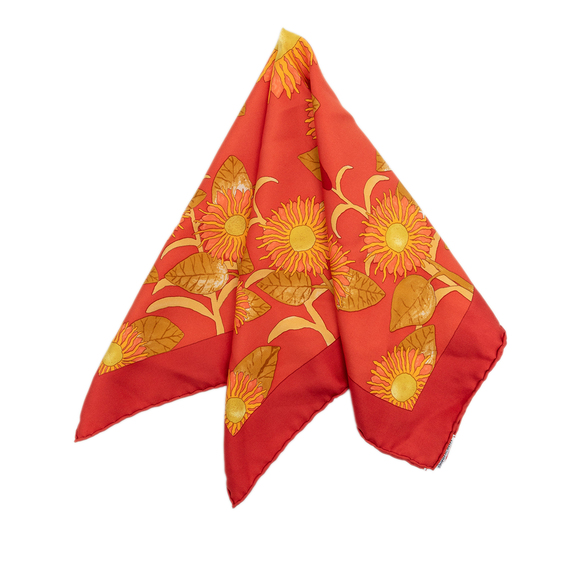 Hermes Other - Pre-Loved Hermes Tourne Sols Silk Handkerchief